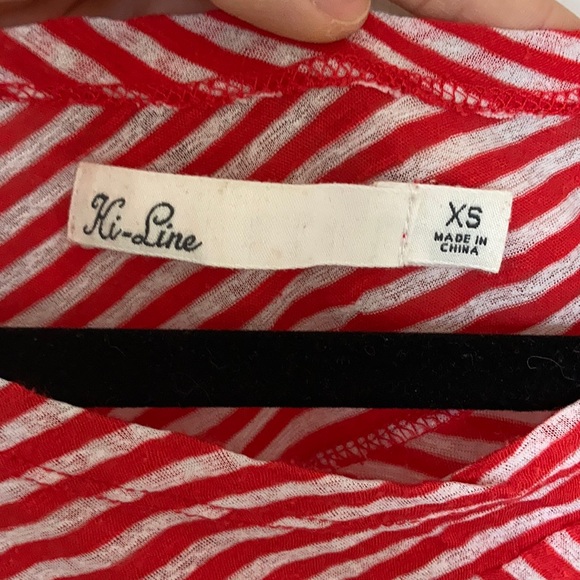 Madewell Sheer Striped Dolman Tee - Picture 5 of 5